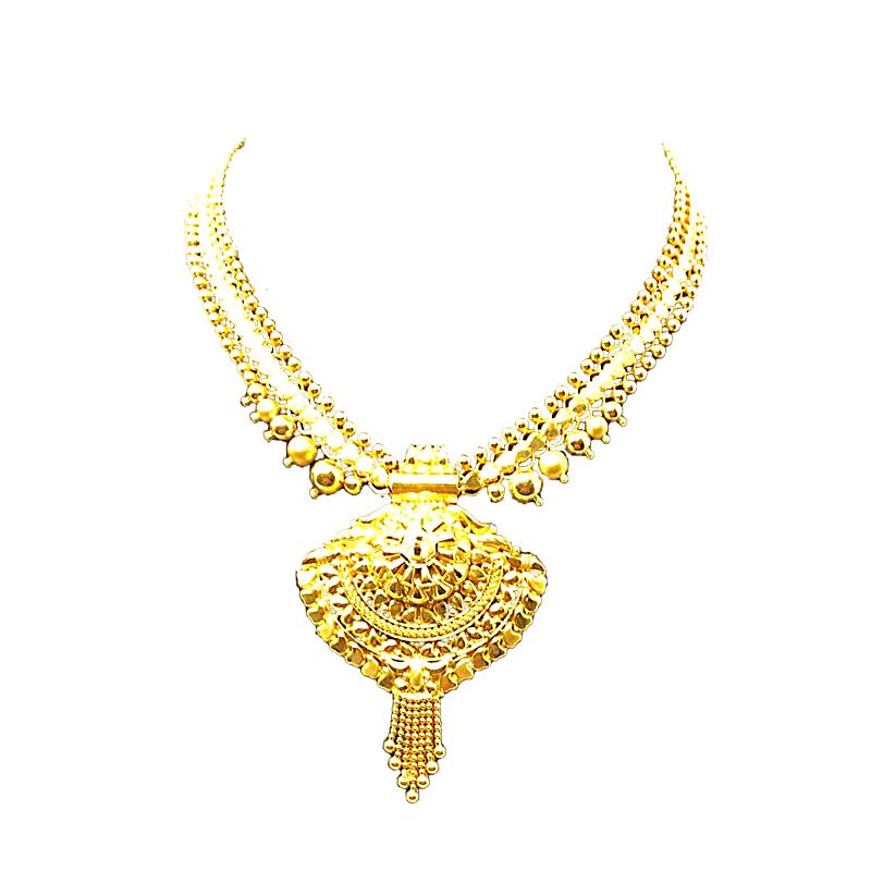 Latest Muvvala haram designs online Kalyan Jewellers